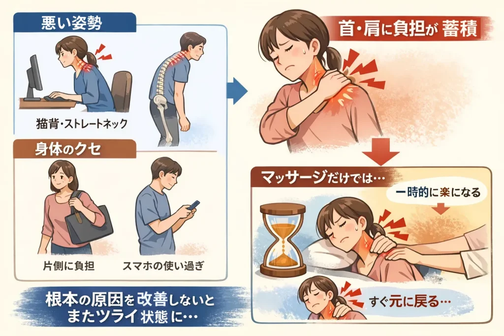 肩こり・首こりメカニズム